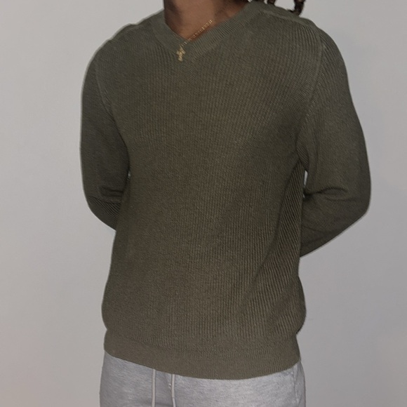Men's Lucky Brand Cloud Soft V-Neck Sweater - Picture 10 of 11